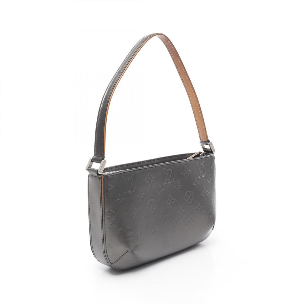 Louis Vuitton Black Handbag Monogram Fowler Noir Matte Black Leather